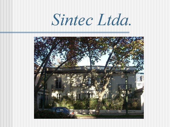 Sintec Ltda. Sintec Ltda.