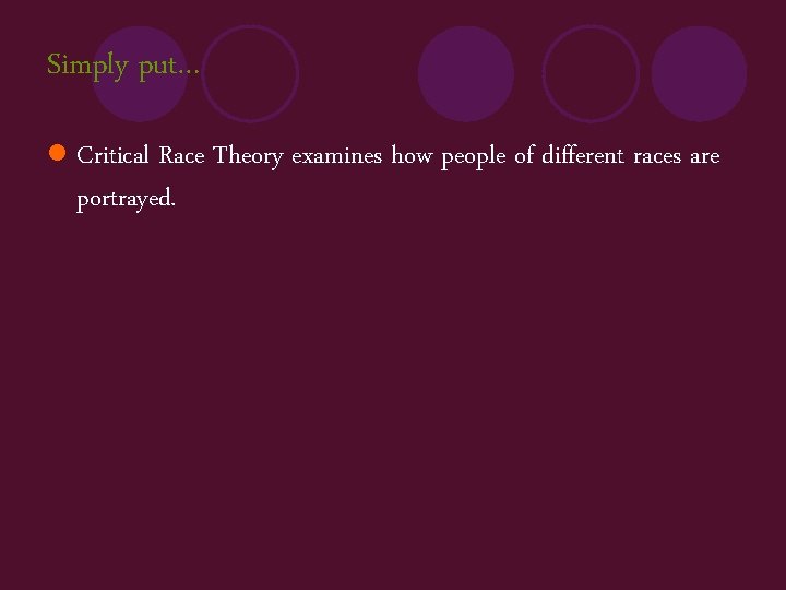 Introduction to Critical Race Theory CRT English 10