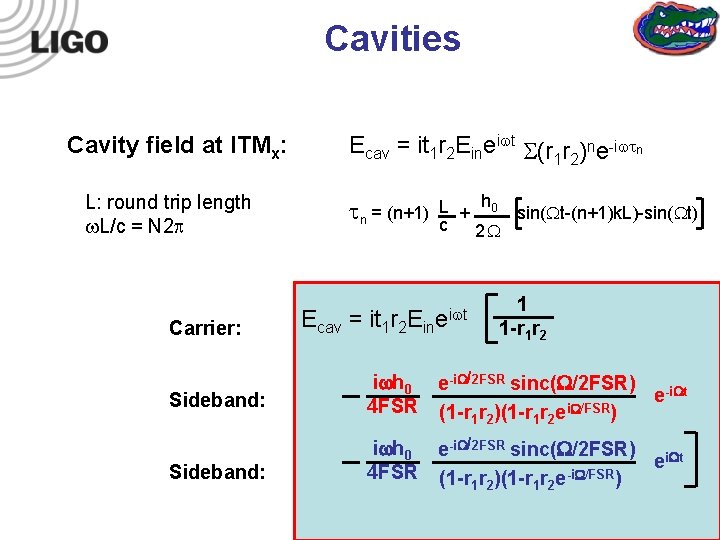 White Light Cavities Stacy Wise Guido Mueller David