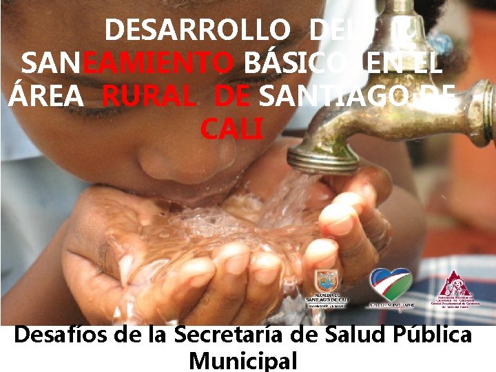 DESARROLLO DEL SANEAMIENTO BÁSICO EN EL ÁREA RURAL DE SANTIAGO DE CALI Desafíos de