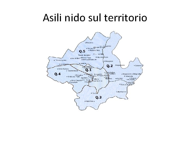 Asili nido sul territorio 