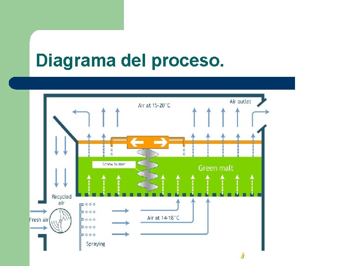 Diagrama del proceso. 