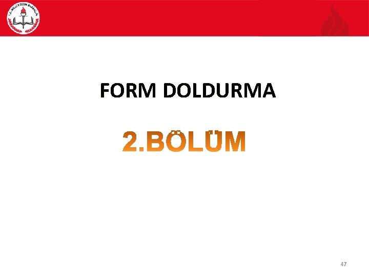 FORM DOLDURMA 47 