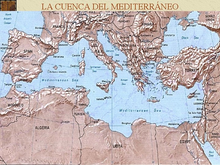 LA CUENCA DEL MEDITERRÁNEO 