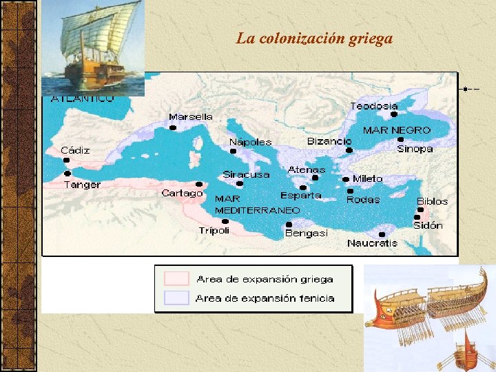 La colonización griega 