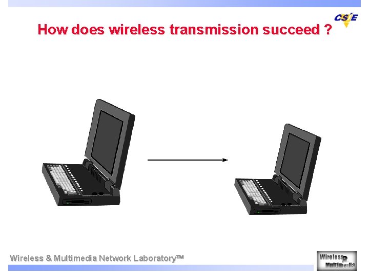 How does wireless transmission succeed ? Wireless & Multimedia Network Laboratory 
