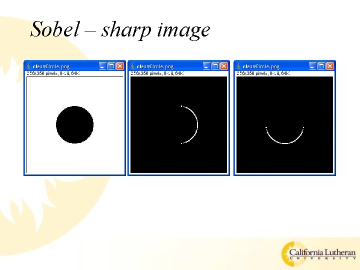 Sobel – sharp image 