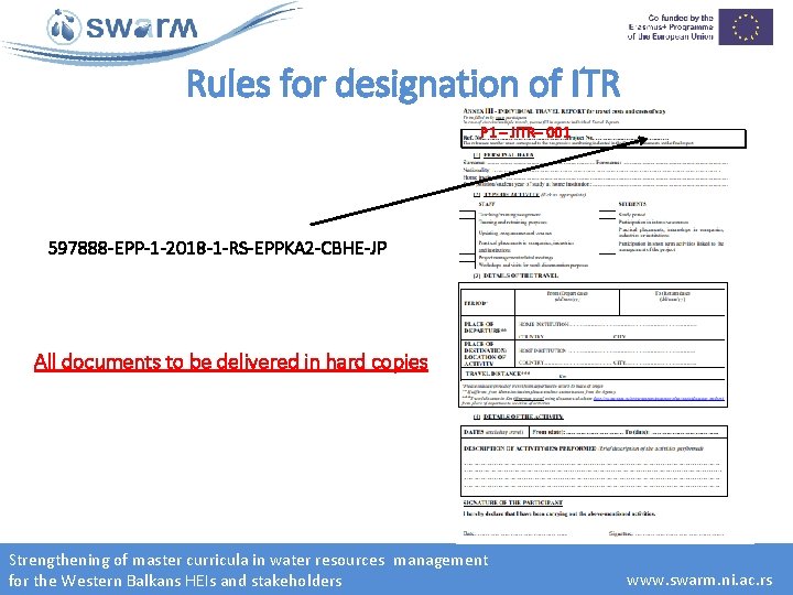 Rules for designation of ITR P 1 – JITR– 001 597888 -EPP-1 -2018 -1