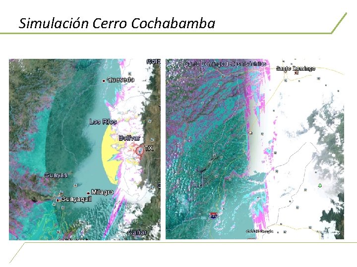 Simulación Cerro Cochabamba 