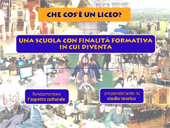 Che cos’è un liceo? Una scuola con finalità formativa in cui diventa fondamentale l’aspetto