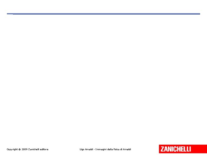 Copyright © 2009 Zanichelli editore Ugo Amaldi - Immagini della fisica di Amaldi 