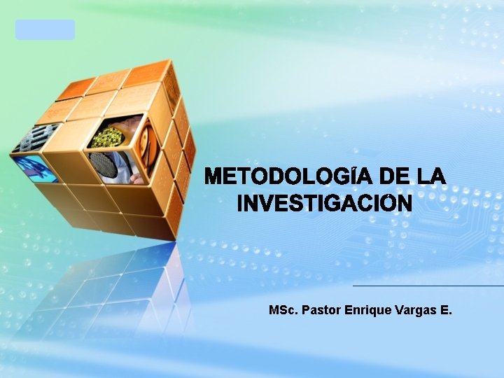 LOGO MSc. Pastor Enrique Vargas E. 