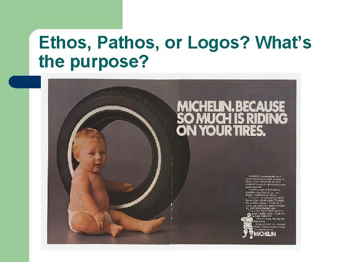 Ethos, Pathos, or Logos? What’s the purpose? 