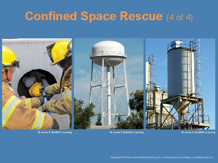 Confined Space Rescue (4 of 4) © Jones & Bartlett Learning. 