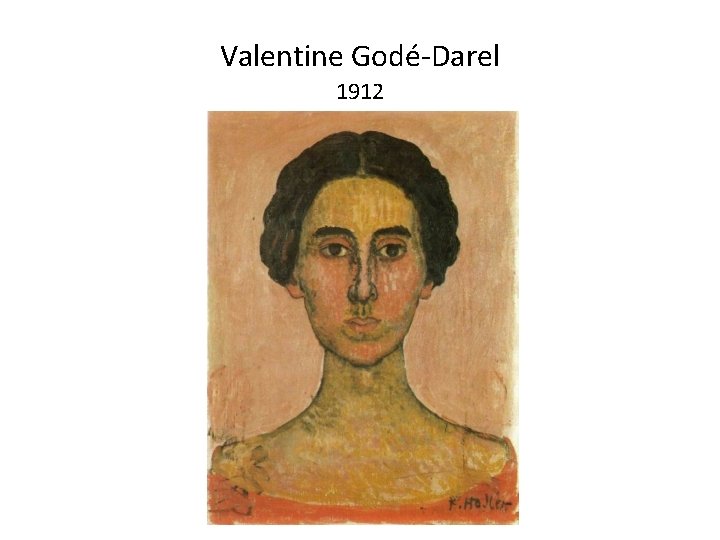 Valentine Godé-Darel 1912 