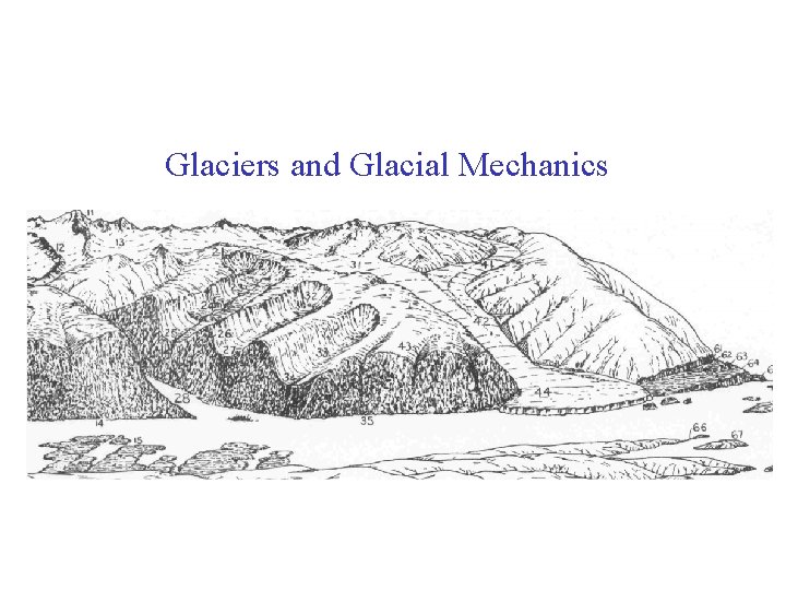Glaciers and Glacial Mechanics 