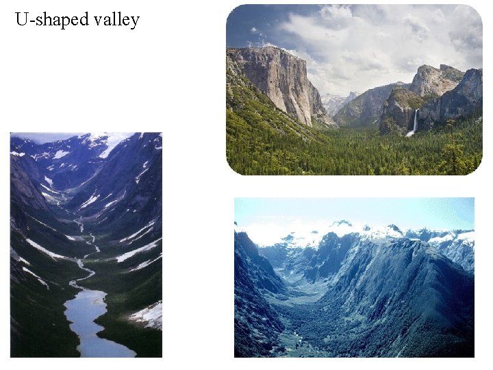 U-shaped valley 