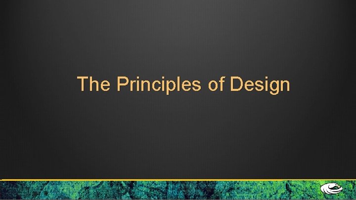 The Principles of Design 