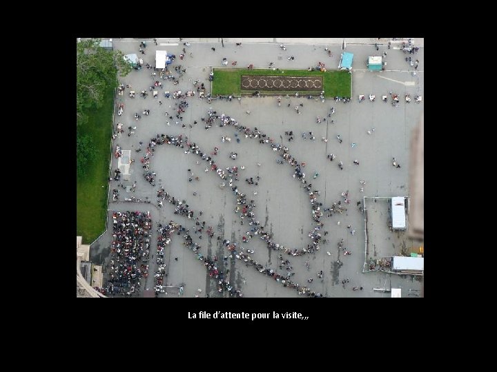 La file d’attente pour la visite, , , 