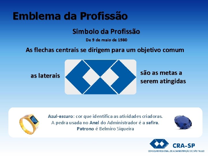 Emblema da Profissão Símbolo da Profissão De 9 de maio de 1980 As flechas Emblema da Profissão Símbolo da Profissão De 9 de maio de 1980 As flechas