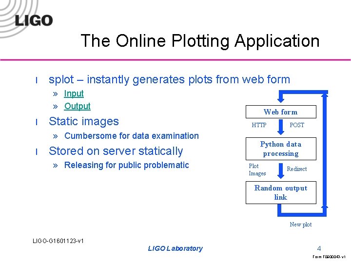 The Online Plotting Application l splot – instantly generates plots from web form »