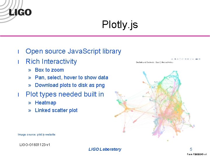 Plotly. js l l Open source Java. Script library Rich Interactivity » Box to
