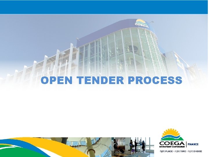 OPEN TENDER PROCESS 
