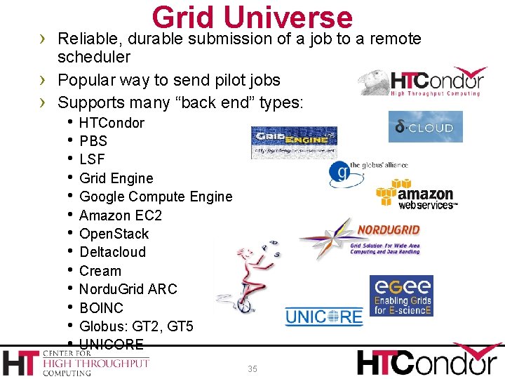 Grid Universe › Reliable, durable submission of a job to a remote › ›