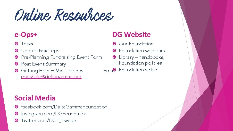 Online Resources e-Ops+ ç ç ç DG Website ç Tasks ç Update Box Tops