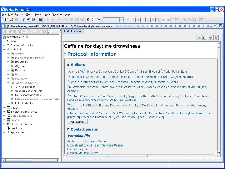 cochrane training 