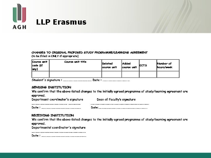 LLP Erasmus LLP Erasmus