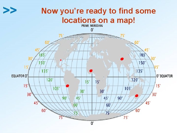 Now you’re ready to find some locations on a map! . . 