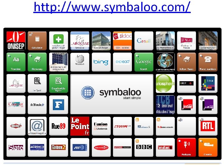 http: //www. symbaloo. com/ 