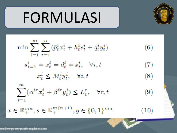 FORMULASI 