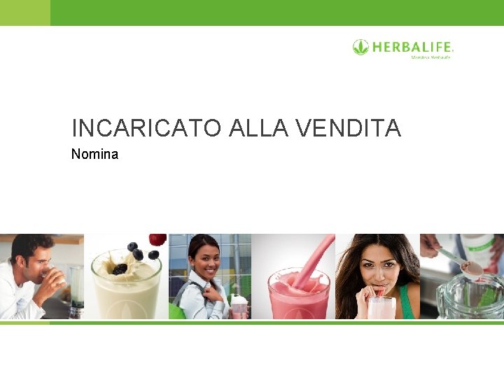 INCARICATO ALLA VENDITA Nomina 