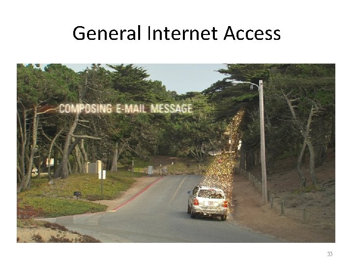 General Internet Access 33 General Internet Access 33