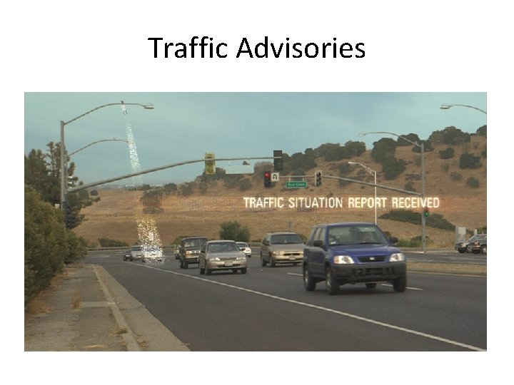 Traffic Advisories 35 Traffic Advisories 35