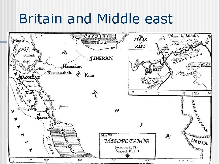 Britain and Middle east 