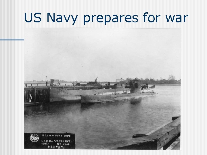 US Navy prepares for war 