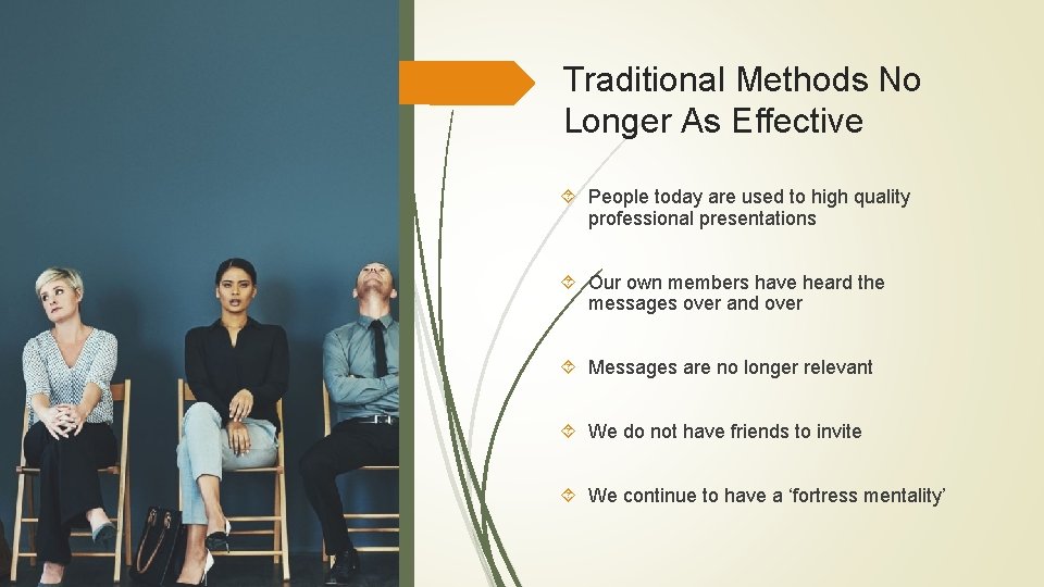 Traditional Methods No Longer As Effective People today are used to high quality professional