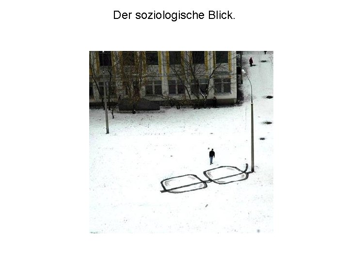 Der soziologische Blick. 