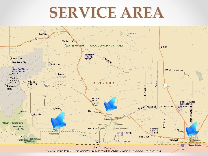 SERVICE AREA 