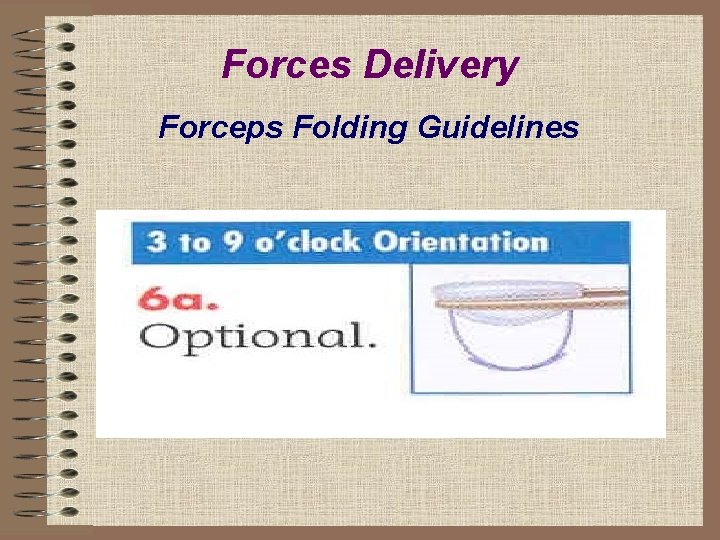 Forces Delivery Forceps Folding Guidelines 