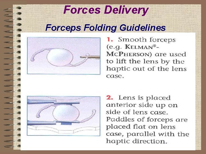 Forces Delivery Forceps Folding Guidelines 