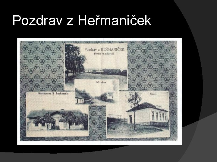 Pozdrav z Heřmaniček 