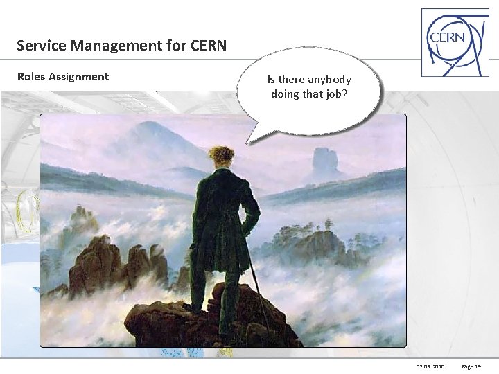 Service Management for CERN Roles Assignment Is there anybody doing that job? 02. 09.