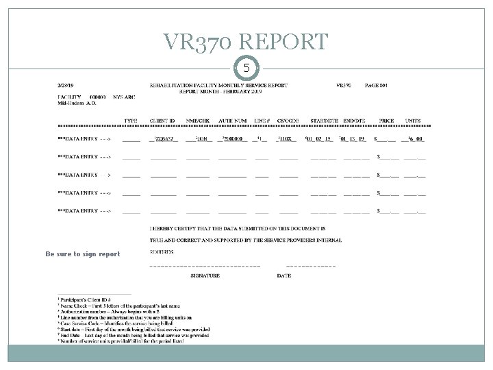 Vr 475 Form.pdf CRS BILLING PROCESS Individual Consumer Services From Authorization