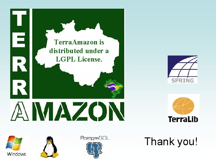 Terra. Amazon is distributed under a LGPL License. Thank you! Terra. Amazon is distributed under a LGPL License. Thank you!