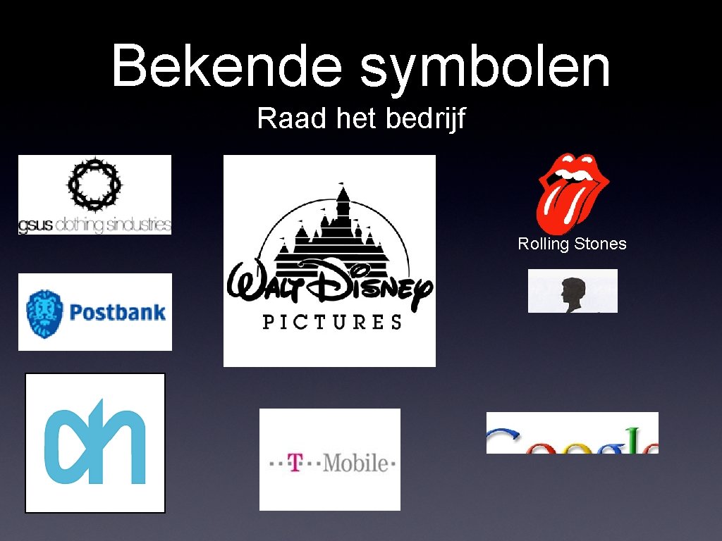 Bekende symbolen Raad het bedrijf Rolling Stones 