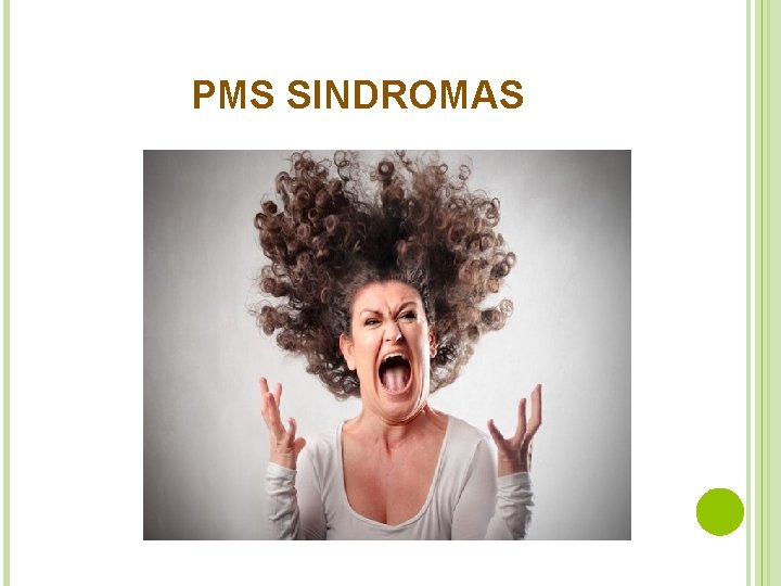 PMS SINDROMAS 